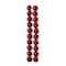 12 Pack: Red Dyed Quartzite Round Beads, 10mm by Bead Landing™